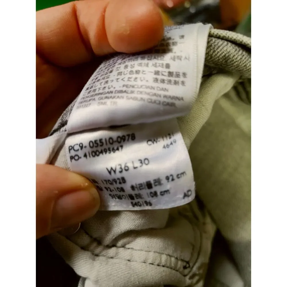 Levi's 510 slim jeans faded black size 36 slim skinny